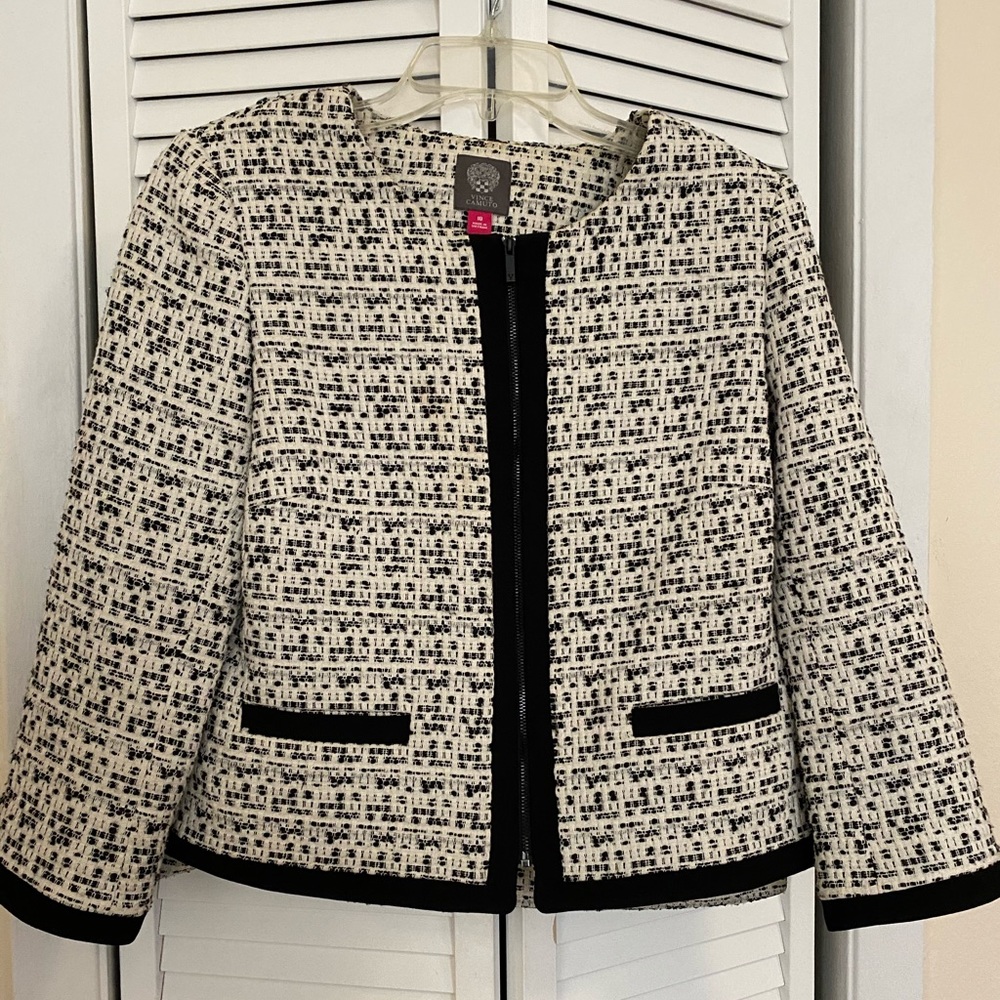 Vince Camuto tweed blazer